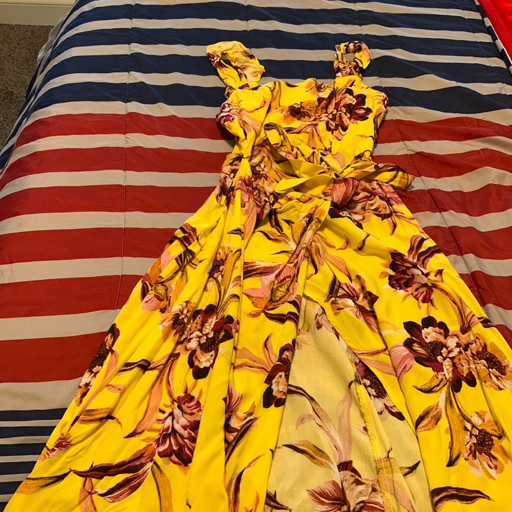 Long high low dress